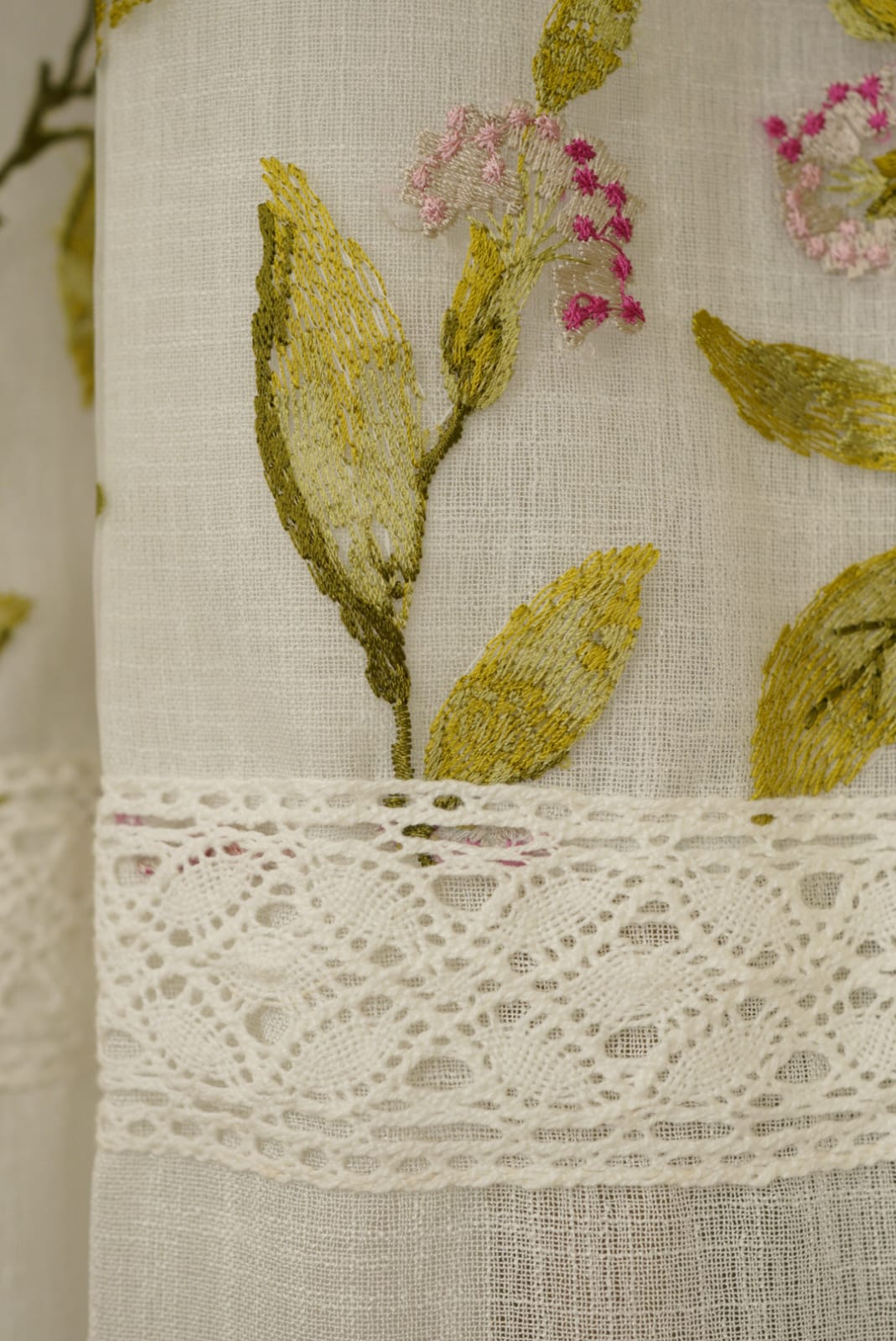 Curtains-Premium embroidery designer sheer curtains