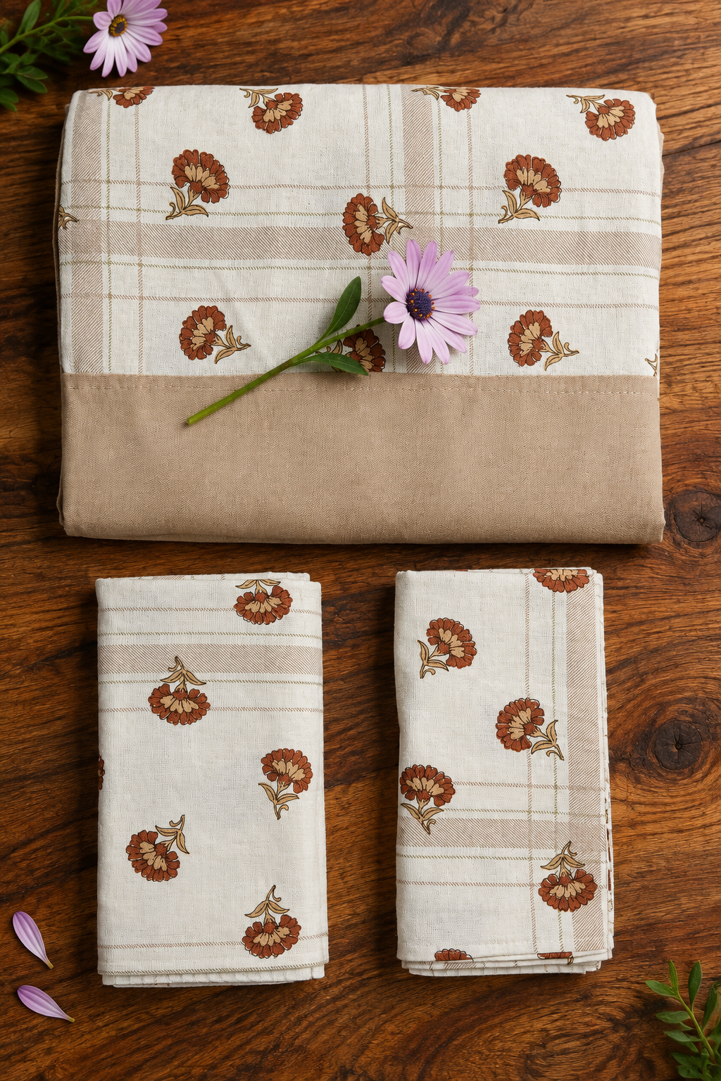 Bedsheets - King daily use border bedsheets