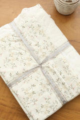 Bedsheets - King soft cotton lace bedsheets majestic
