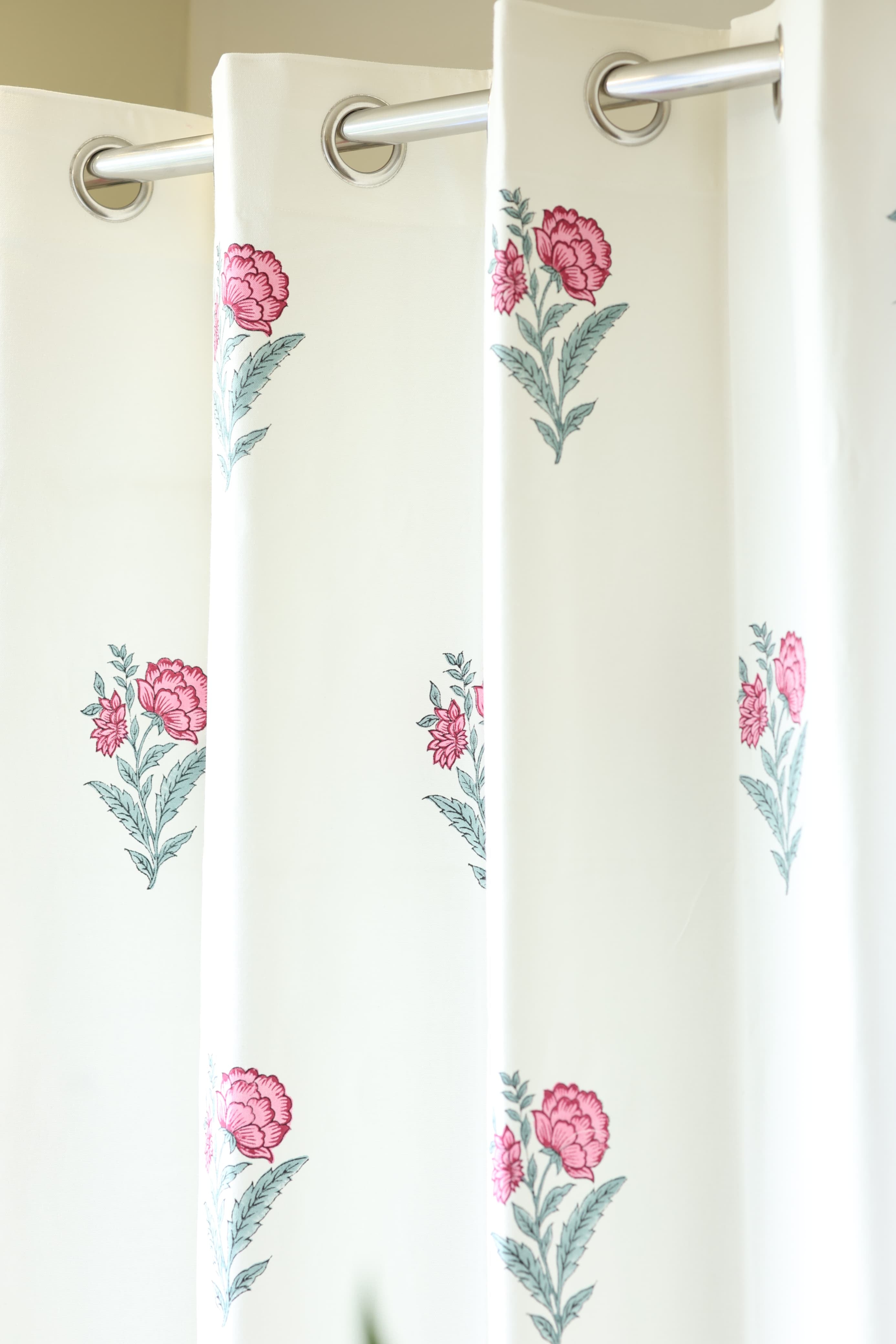 Curtains - Handblock printed curtains