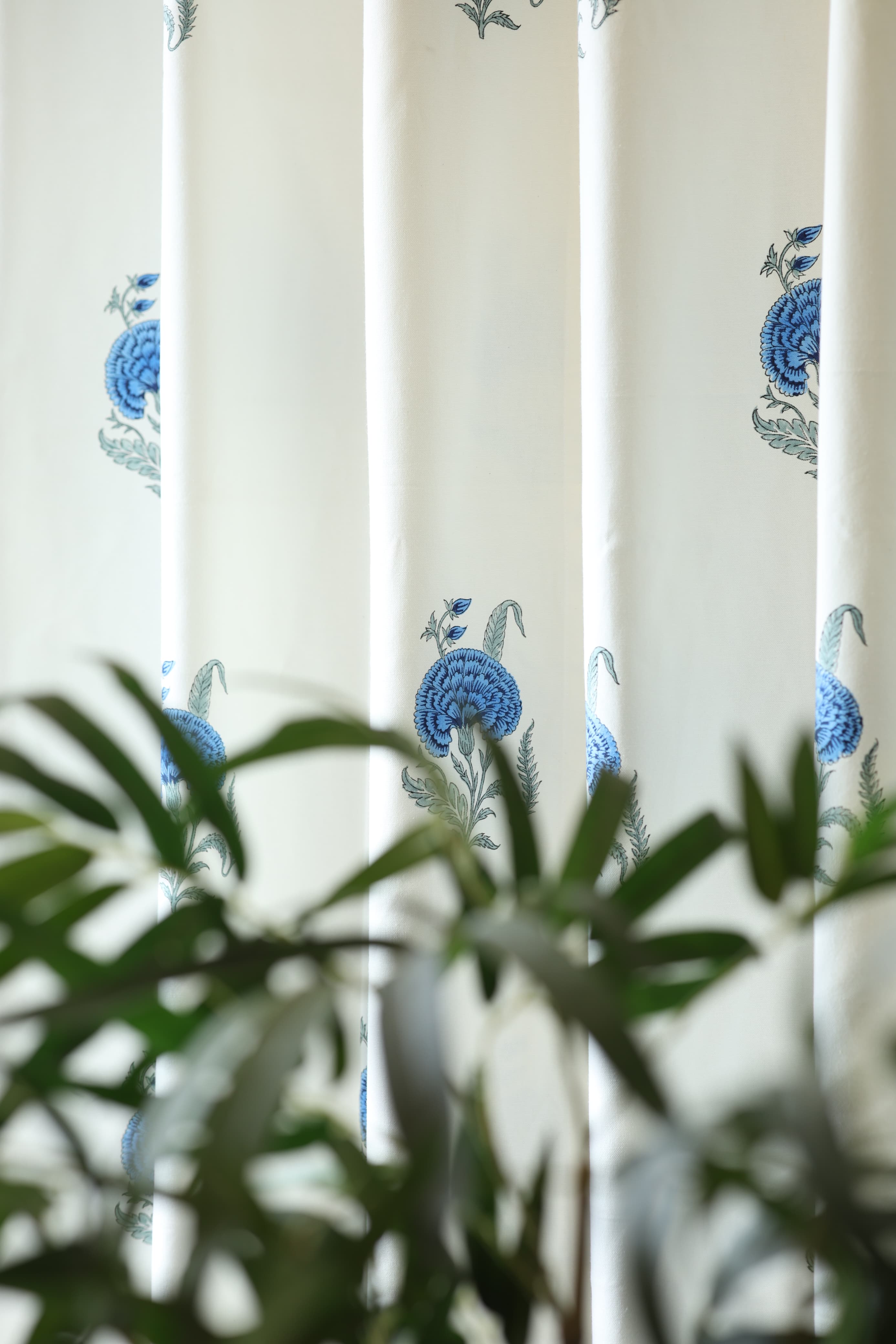 Curtains - Handblock printed curtains