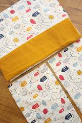 Bedsheets - Queen daily use border bedsheets