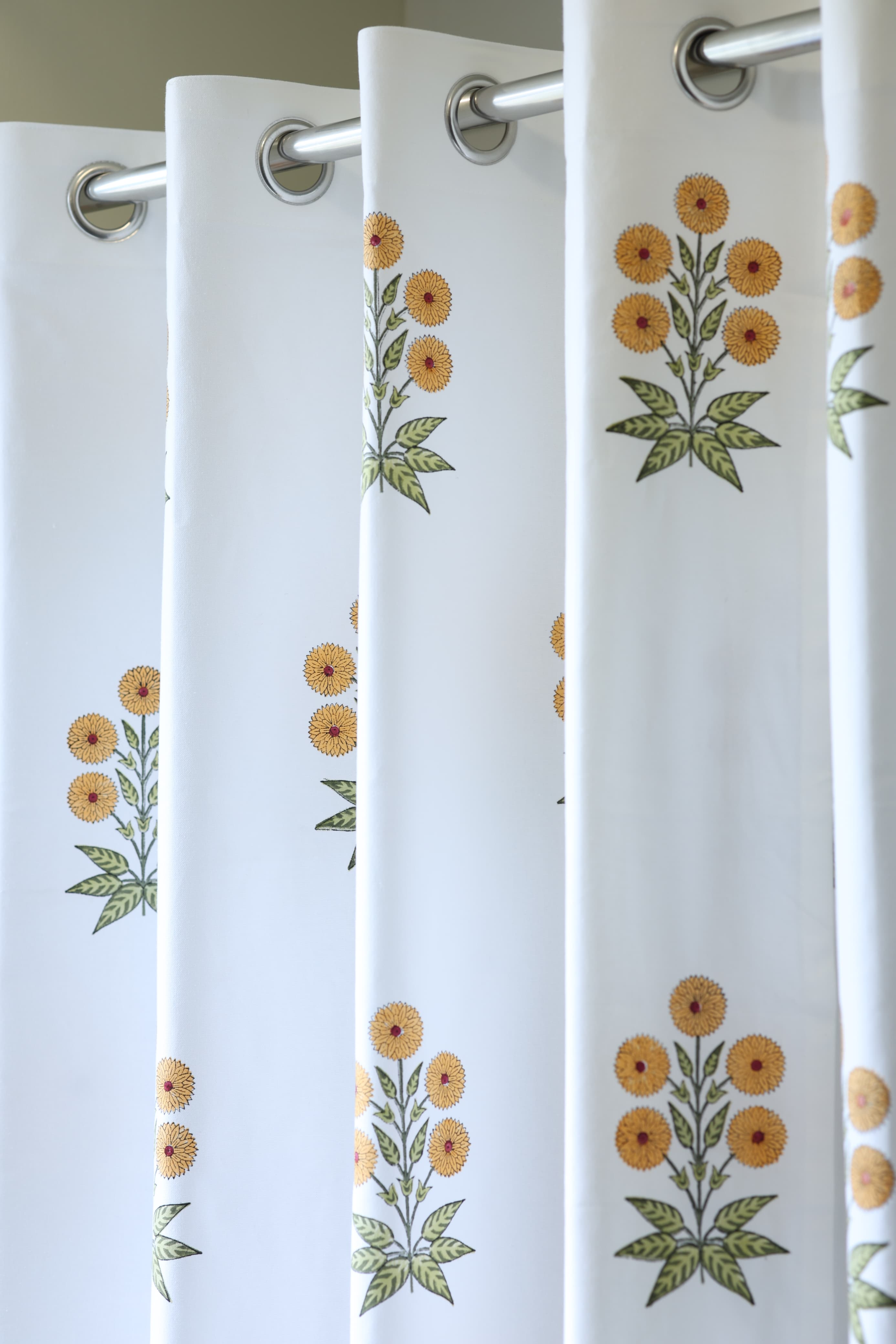 Curtains - Handblock printed curtains