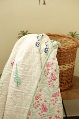 Single Quilt Handblock print