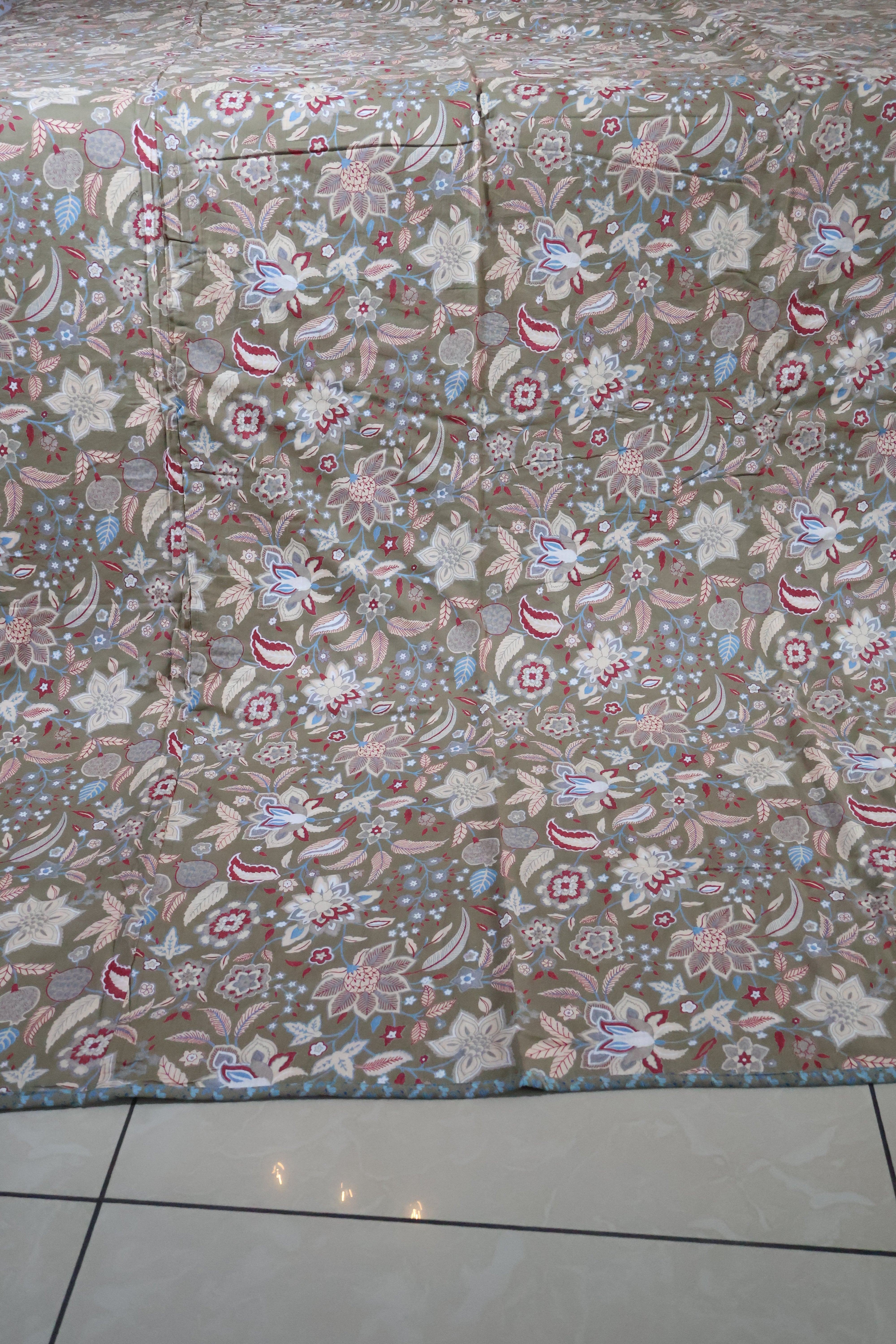 Double dohar / Blanket - Mughal handblock print