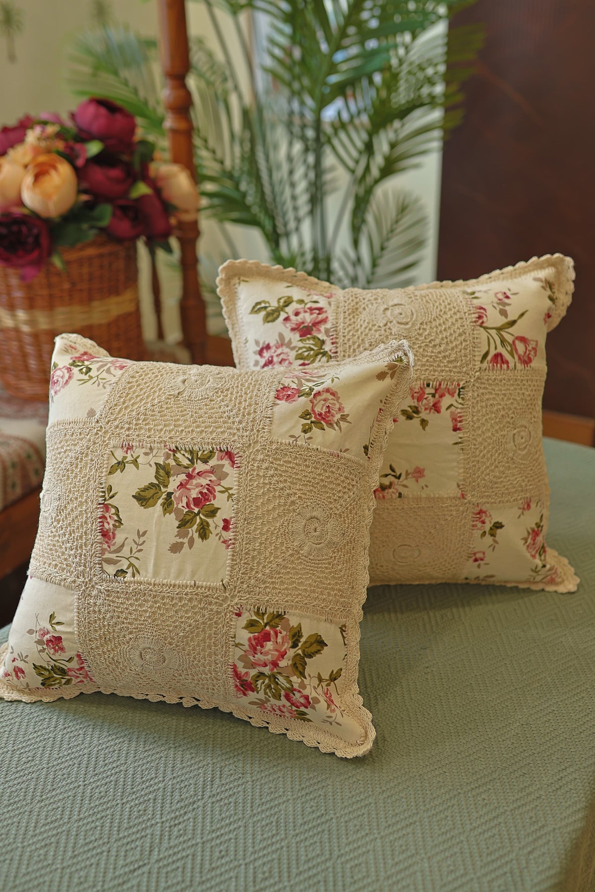 Cushion covers - crochet cushion covers Size :16*16 inches