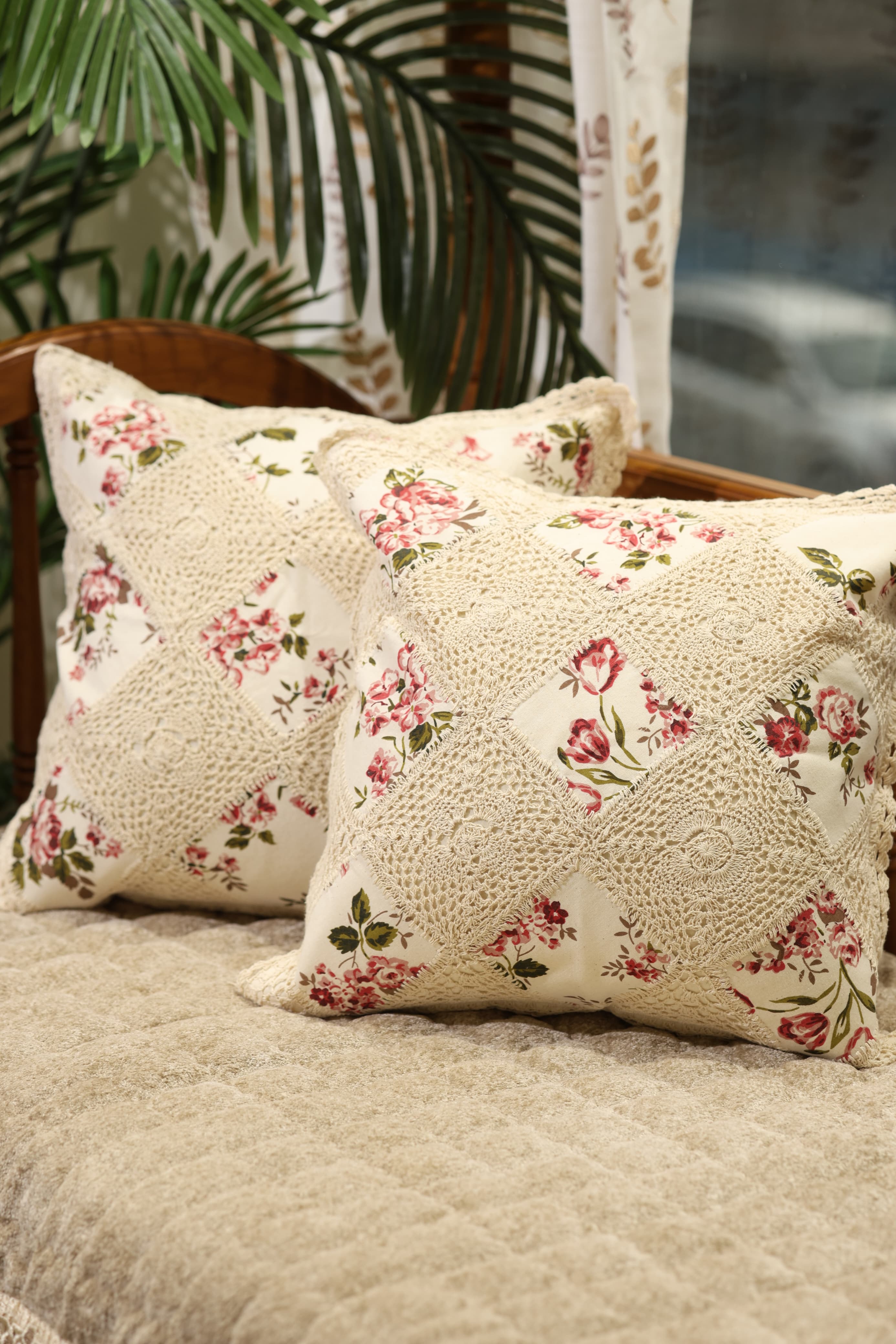 Cushion covers - crochet cushion covers Size :16*16 inches
