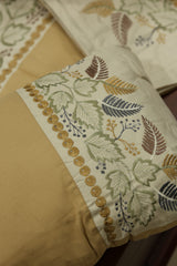 Full bedding set - King Premium embroidery 5 pcs set