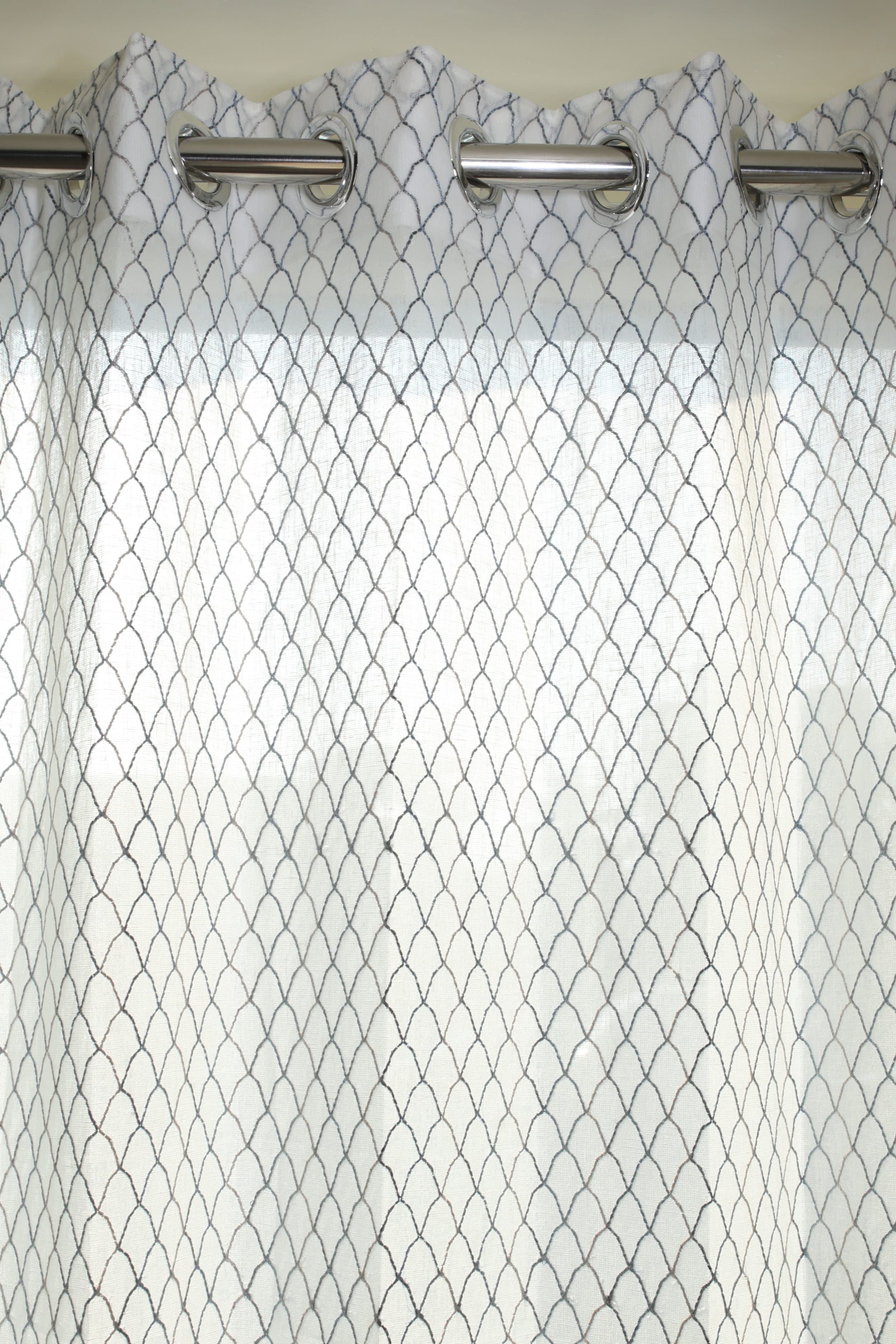 Curtains - Premium Embroidery sheer curtains zenit Maguri prebooking