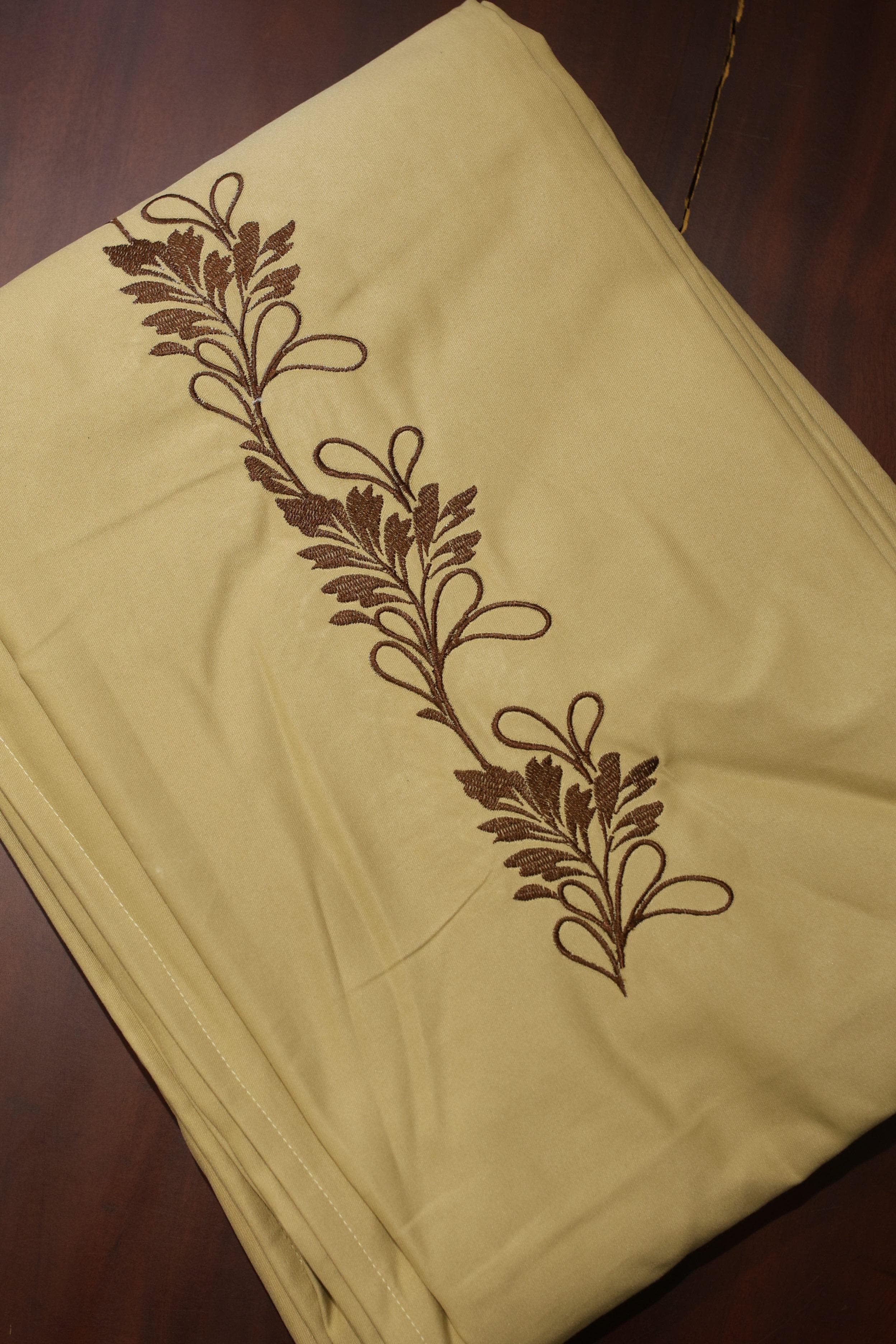 Elegant Embroidery Queen Bedsheet Set MEQ