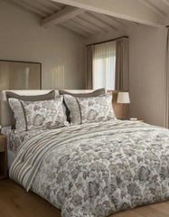Bedsheets - Queen bedsheet set - premium soft cotton digital print Rhythm