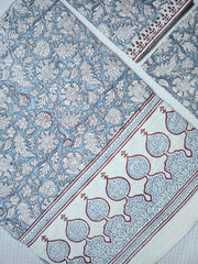 Bedsheets - Super king Mugal premium handblock cotton bedsheets