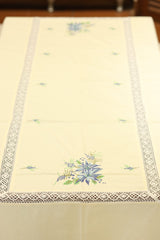 Table cloths-8 seater cross stitch embroidered
