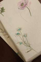 King soft cotton petal bedsheets