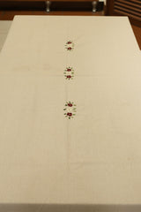 Table cloth - 6 seater hand embroidery hand embroidery