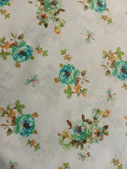 Bedsheets - Queen premium soft cotton bedsheet Digital print DD (vatika) 2.29*2.74 mtr
