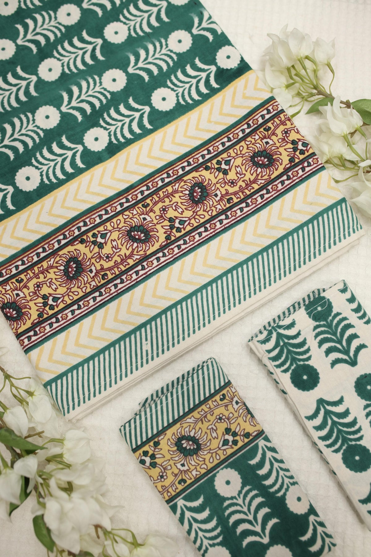 Bedsheets- Queen handblock bedsheets HBQ