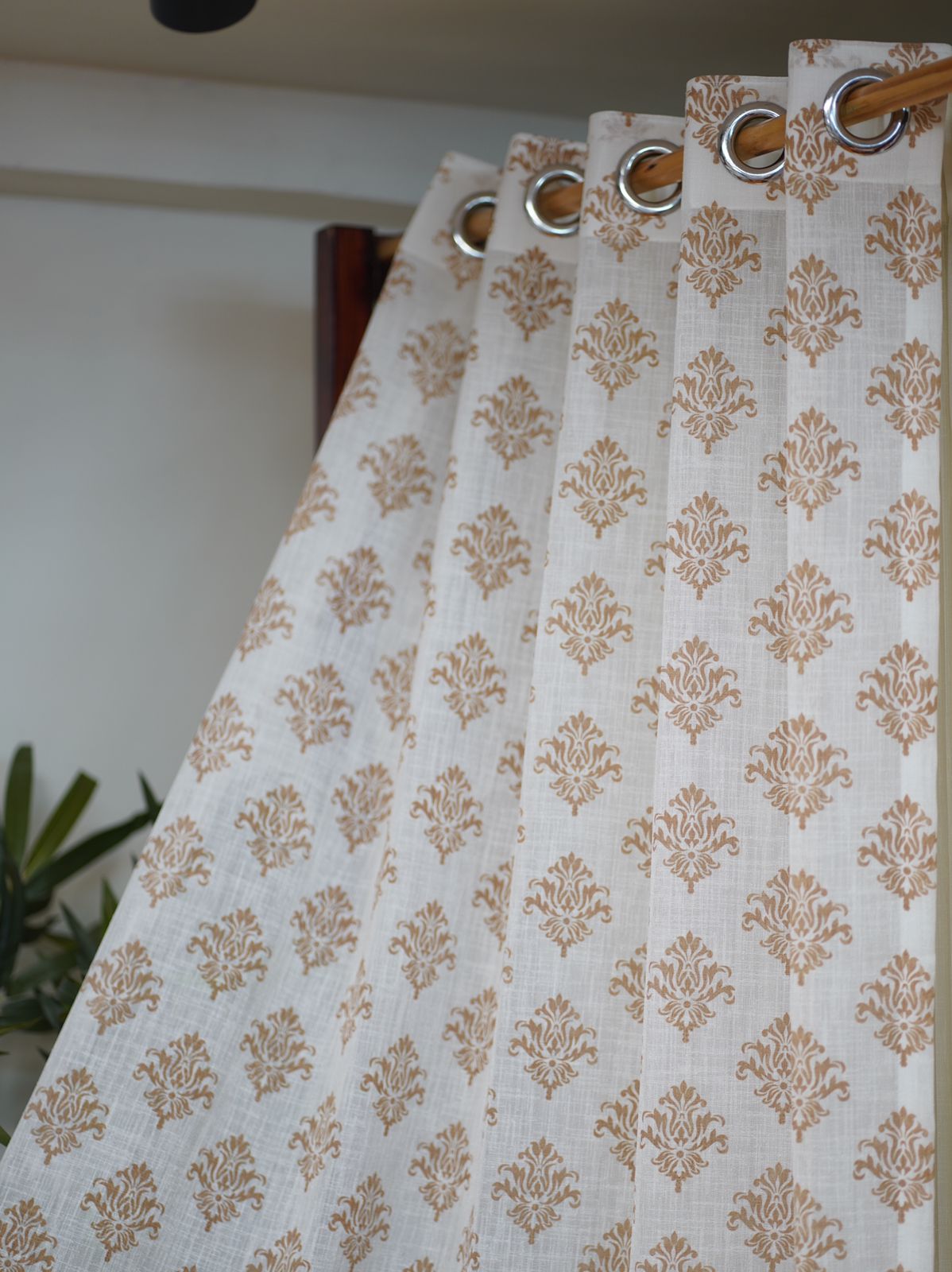 Curtains-Premium printed sheer curtains