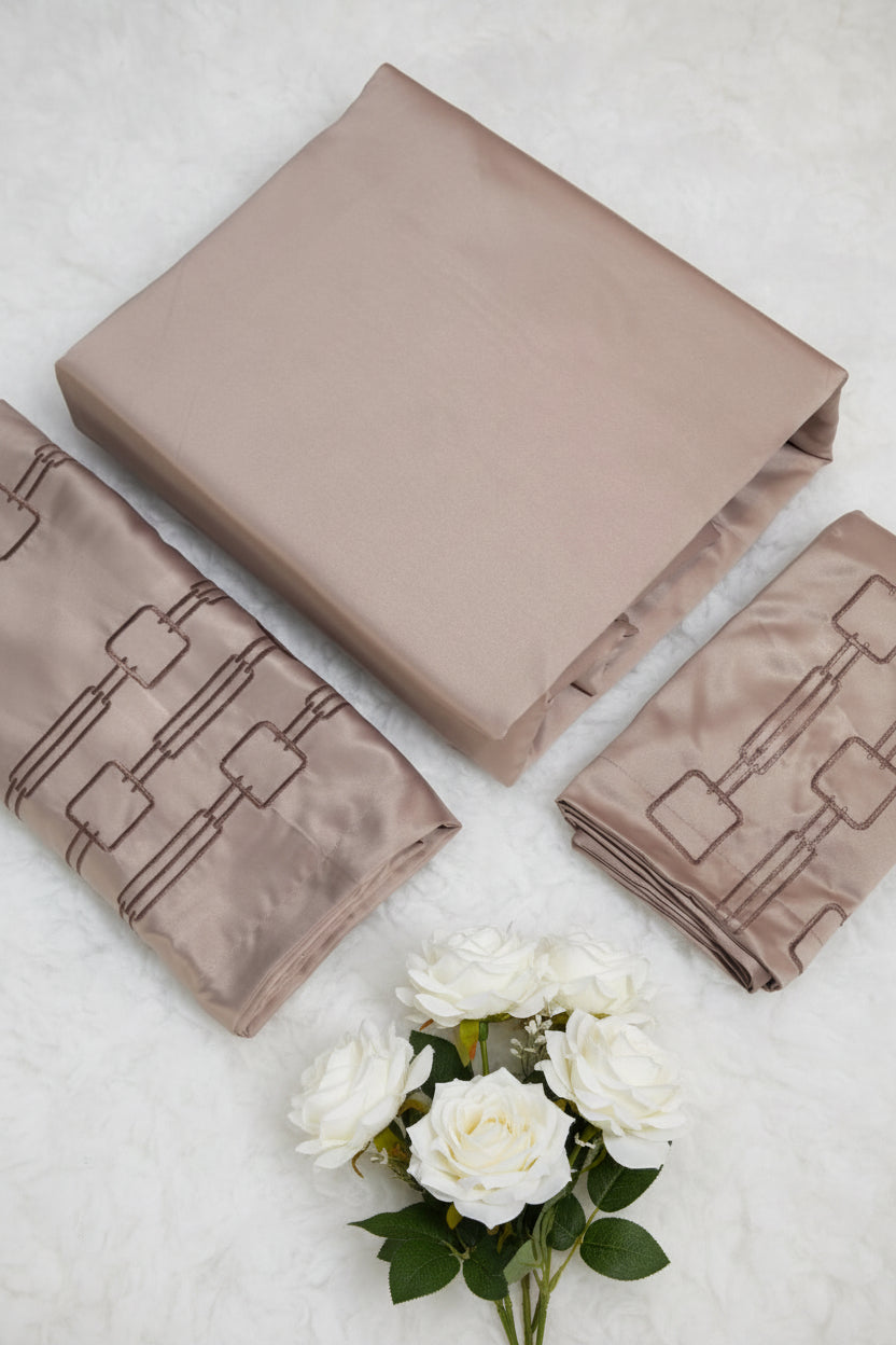 Bedsheets - Queen premium satin silk bedsheets| 240cm * 275cm