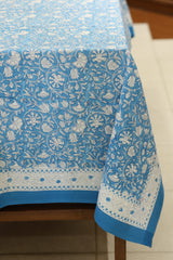 Table cloths - 8 seater Handblock printed canvas