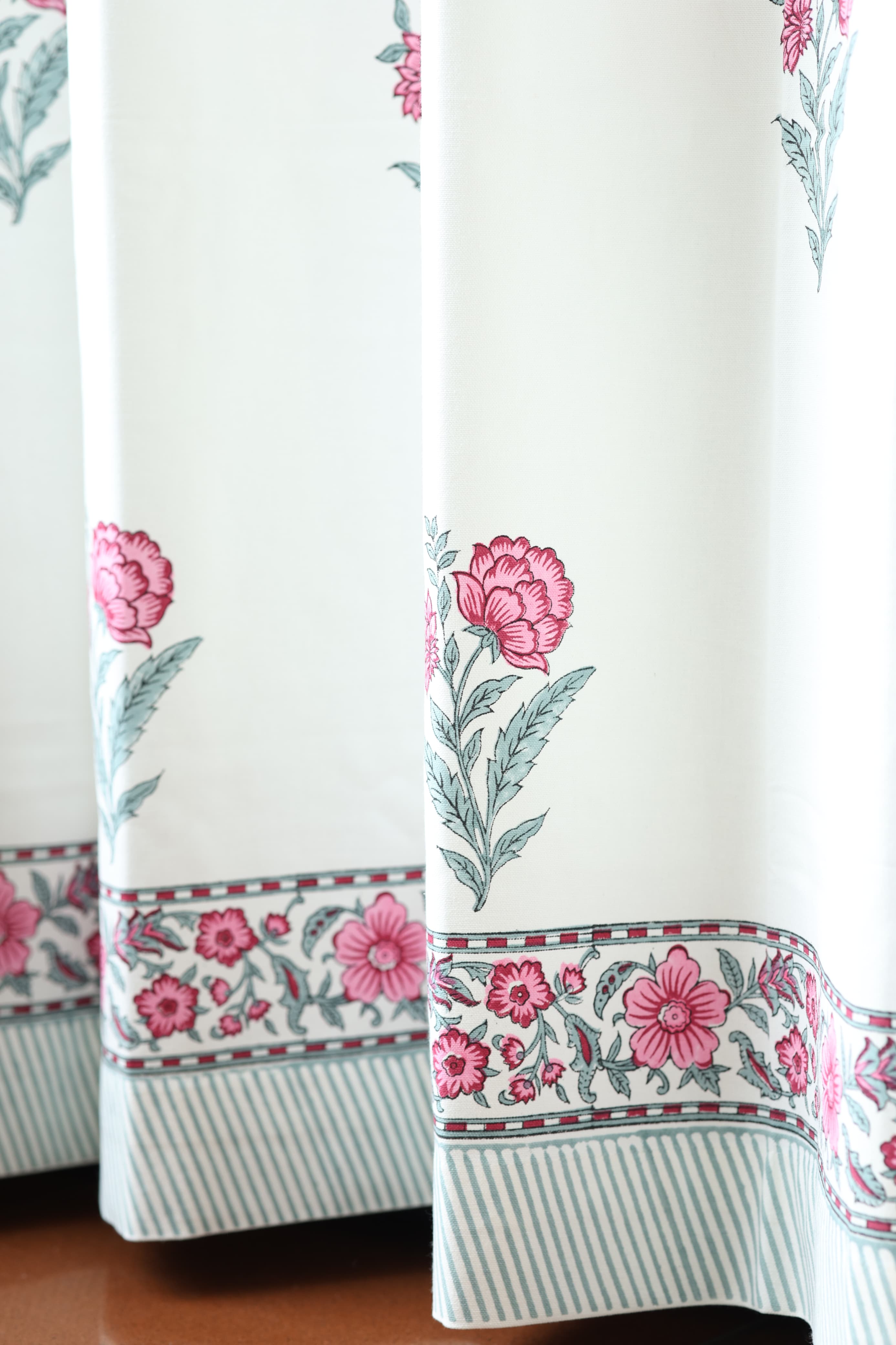 Curtains - Handblock printed curtains