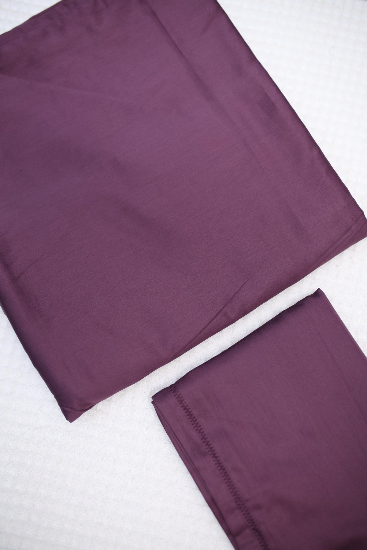 Bedsheets - Satin solid plain colour bedsheets