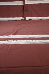Bedsheets - Premium designer king bedsheets dd lace