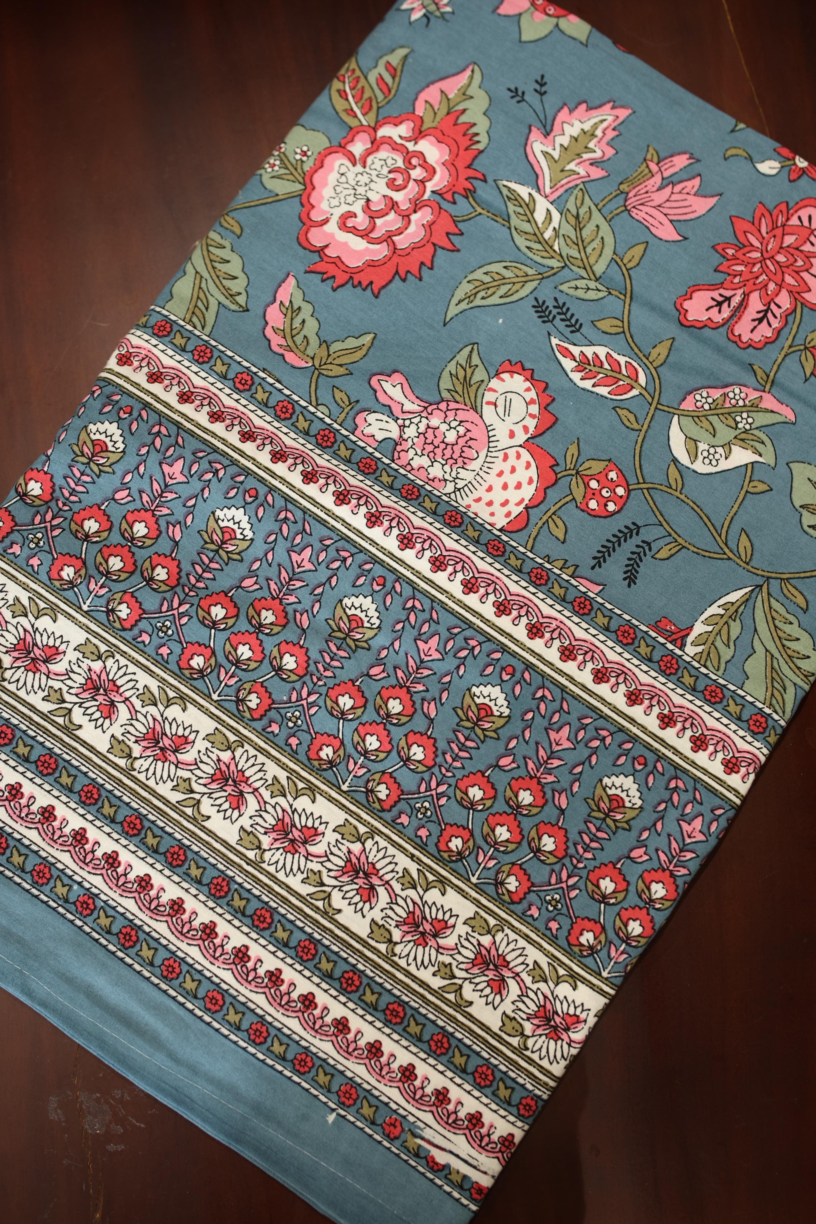 Bedsheets - Queen handblock printed bedsheets (san)