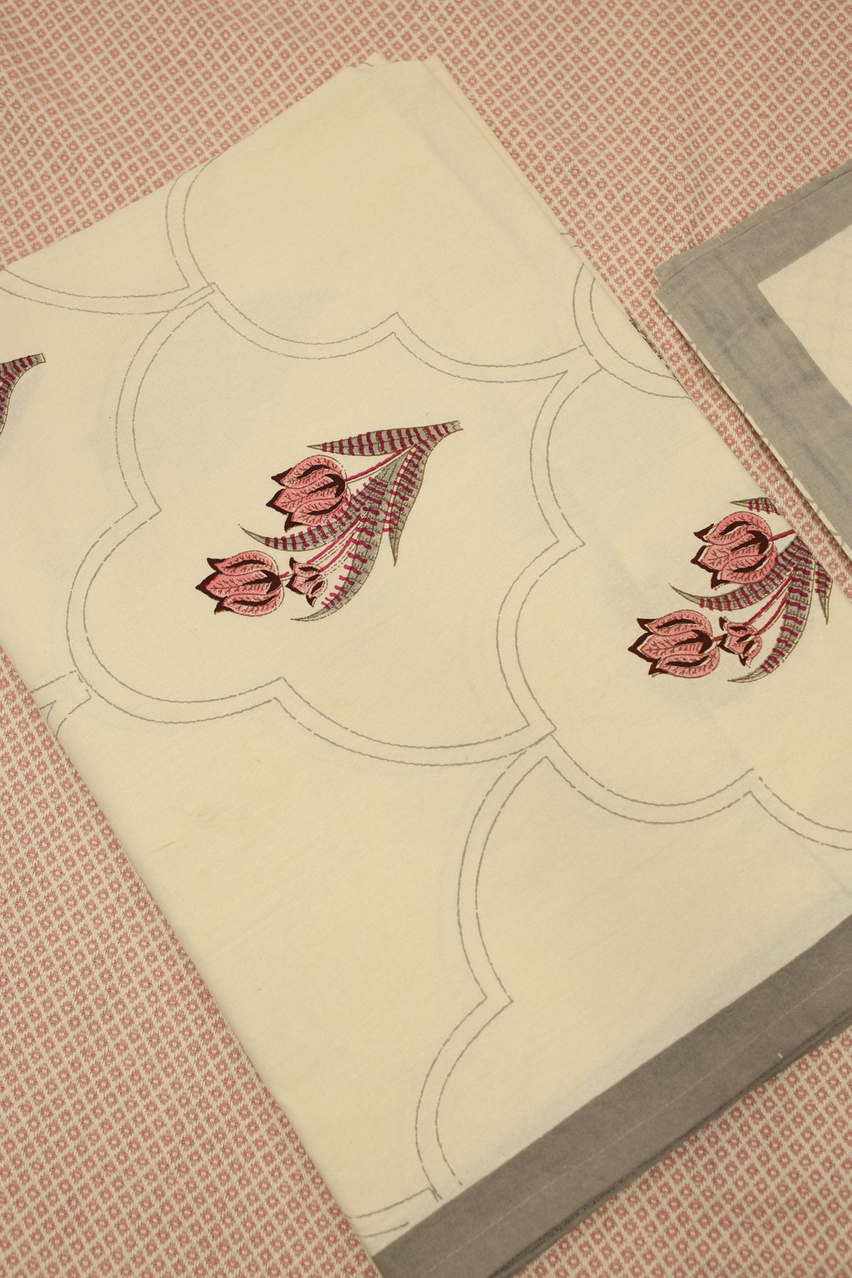 Bedsheets - Handblock print queen bedsheets Diwali sale