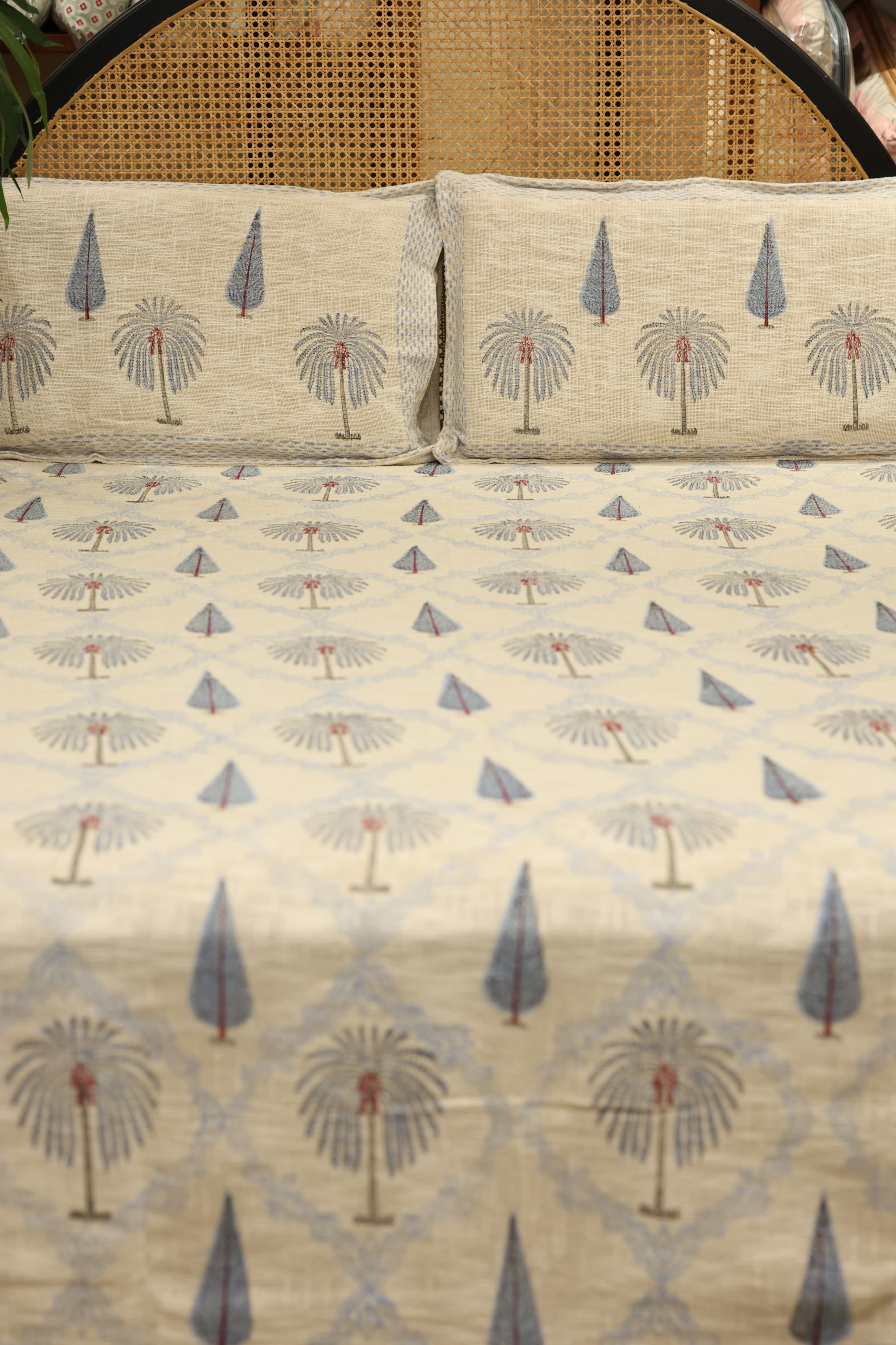 Spread : Handblock Jute Bedspread