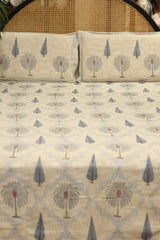 Spread : Handblock Jute Bedspread