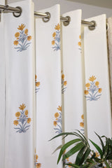 Curtains - Handblock printed curtains Diwali sale