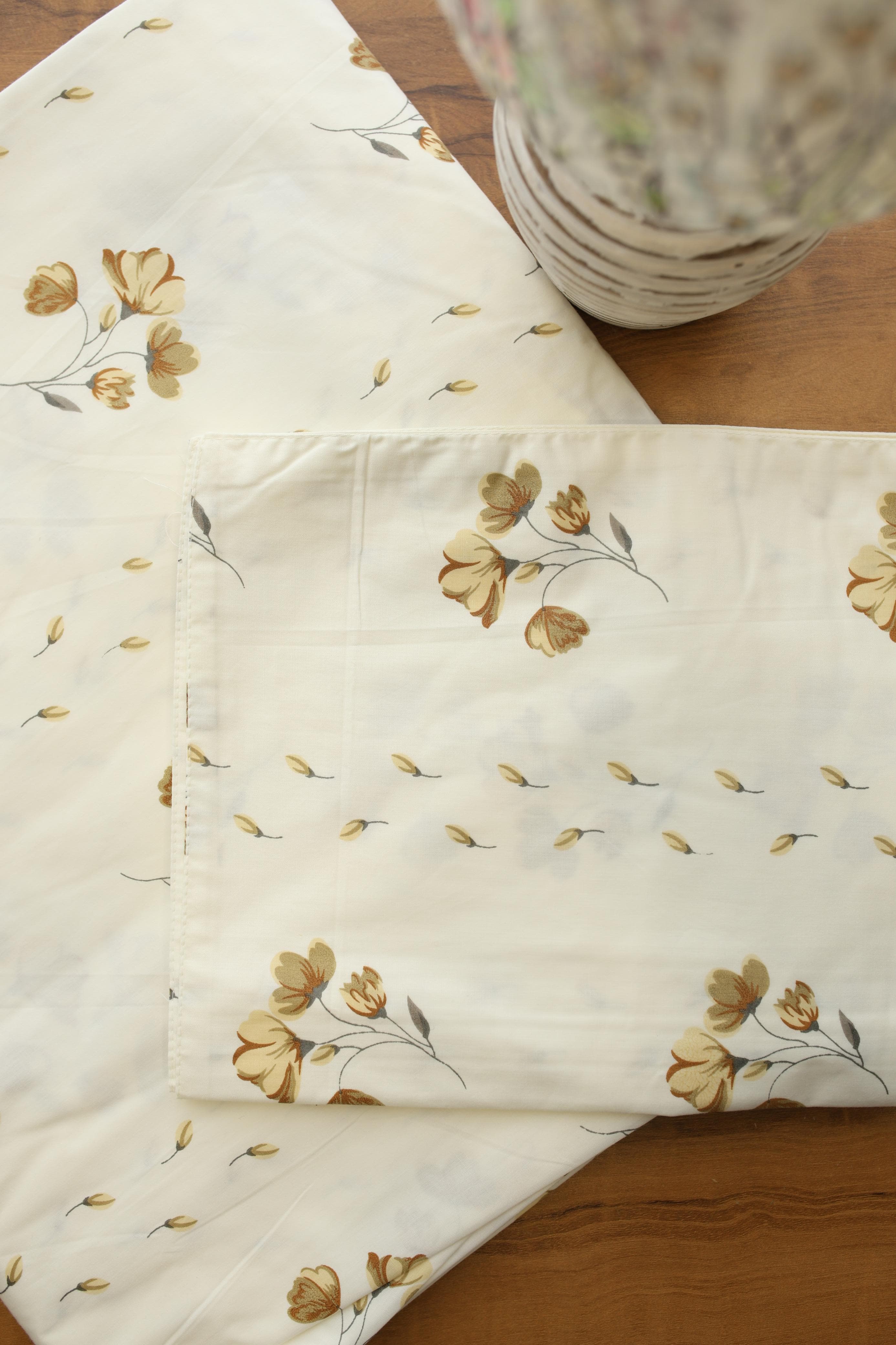 Bedsheets - Super King soft cotton english floral bedsheet