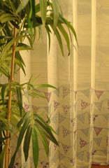 Curtains:Kids printed curtains(sheer and opaque)