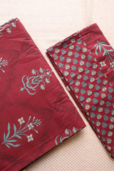 SuperKing Ajrakh Print Cotton Bedsheet