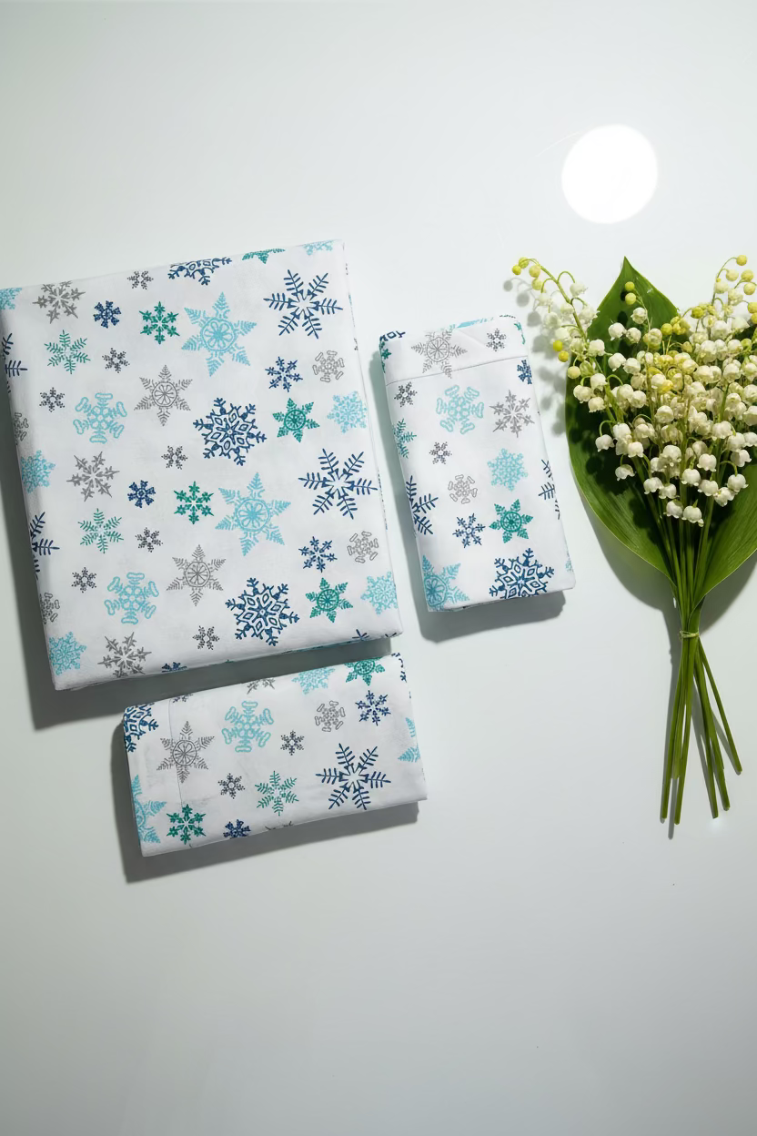 Vintana King : 𝗞𝗶𝗻𝗴 Size Soft Cotton Flannel Bedsheet Set