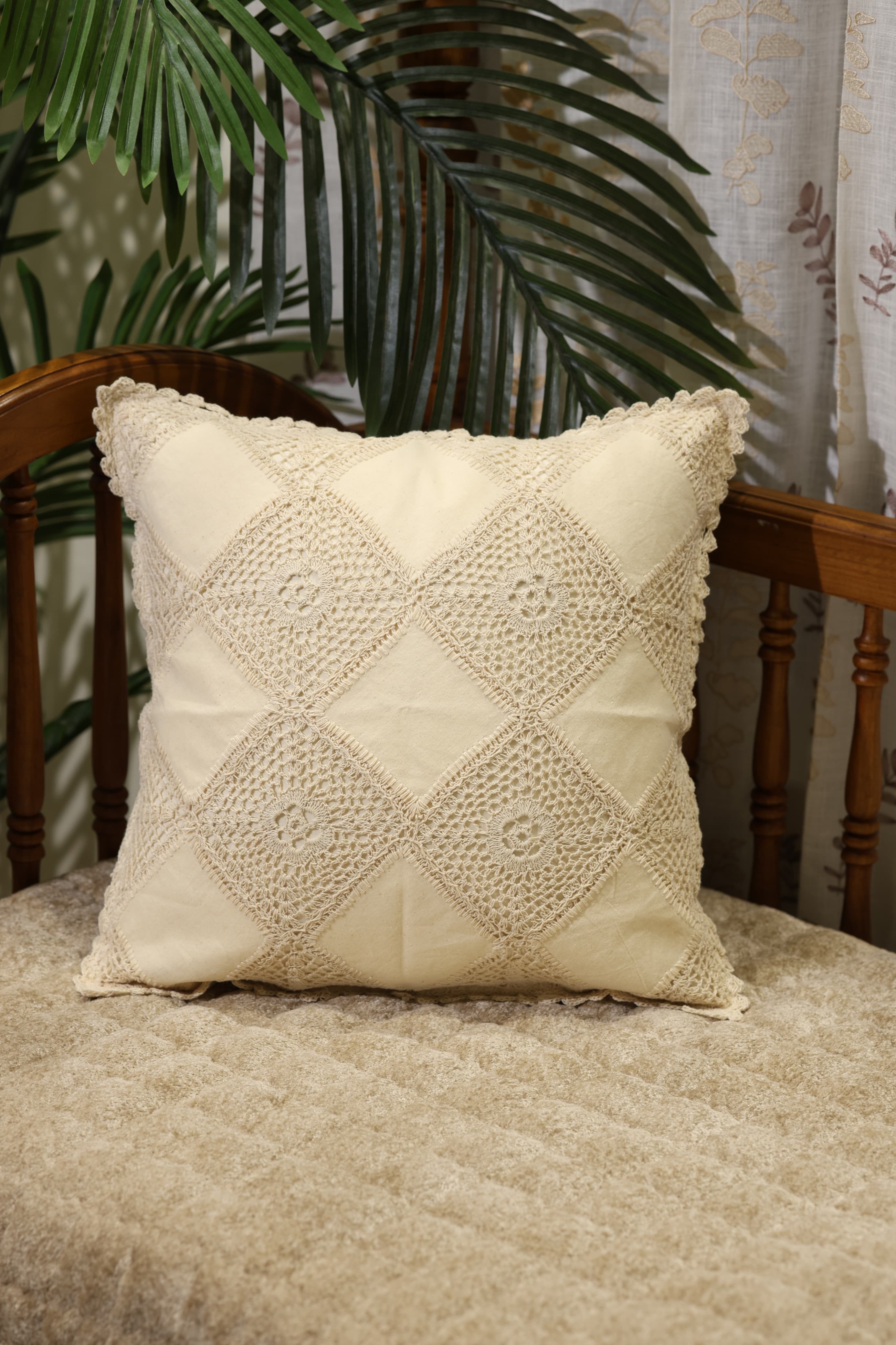 Cushion covers - crochet cushion covers Size :16*16 inches