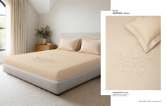 Bedsheets - King Premium machine embroidery bedsheets Sansaar : Saembro