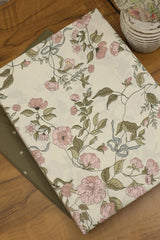 Bedsheets - Queen Soft cotton floral bedsheets (buzz)