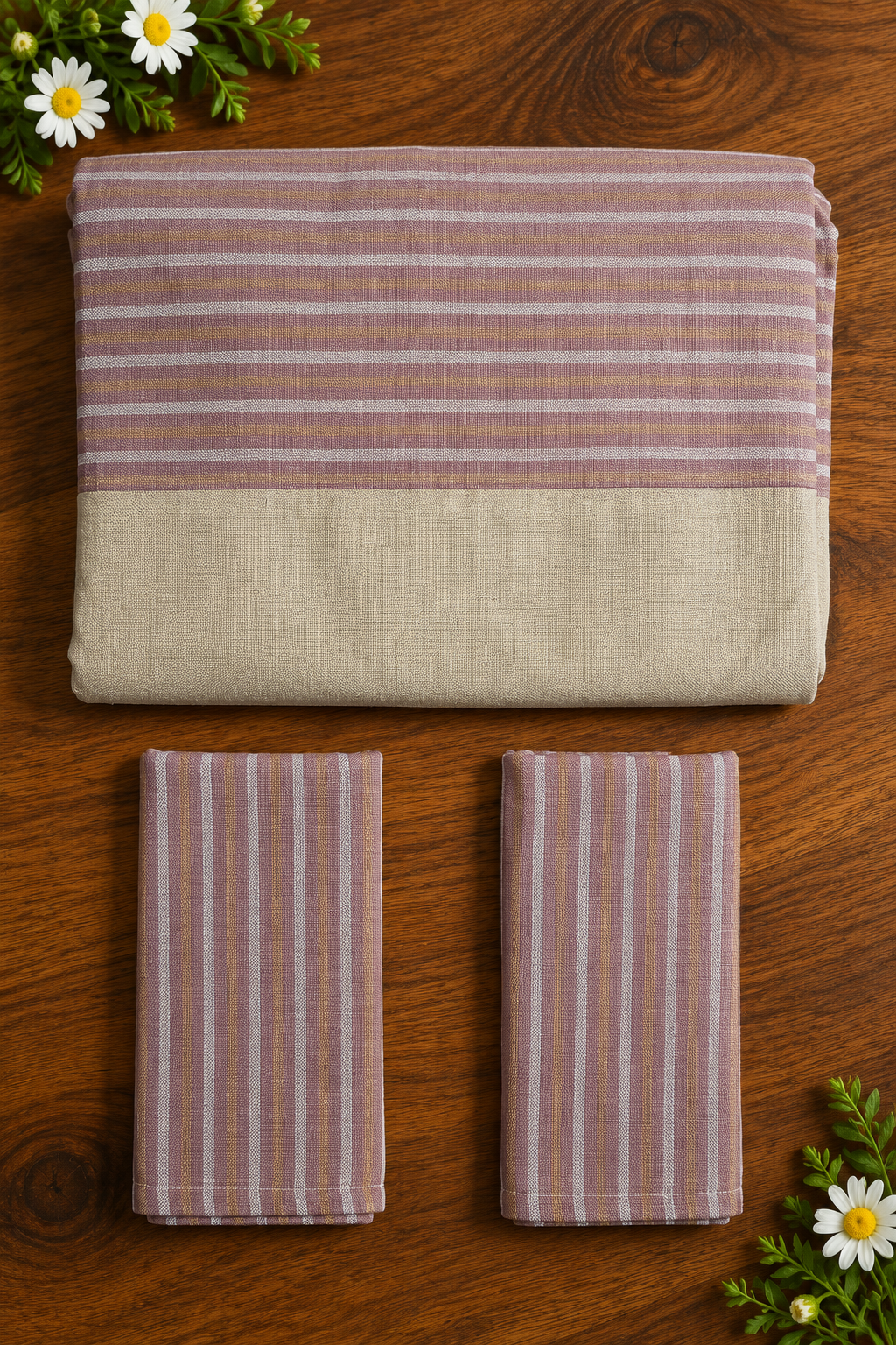 Bedsheets - King daily use border bedsheets