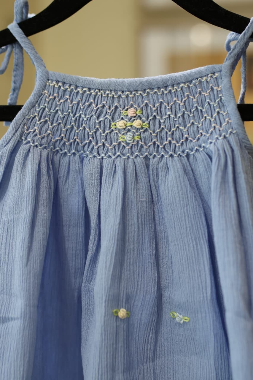 Kids smocked dress 3-6 month