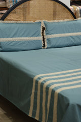 Bedsheets - Premium designer Queen bedsheets dd lace