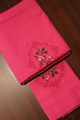 Bedsheets - Single Cross stitch embroidery bedsheets