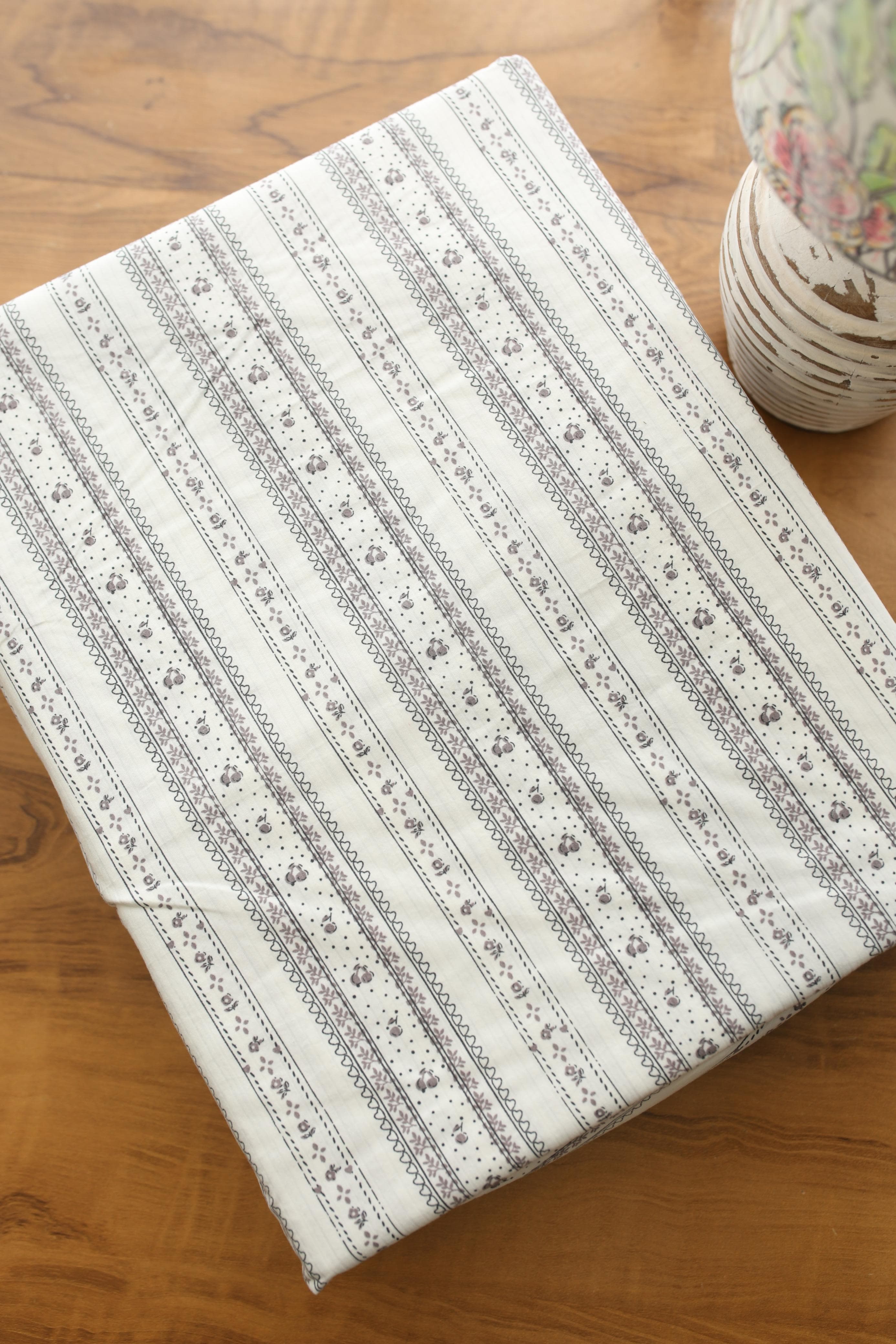 Bedsheets - Premium King soft cotton lace bedsheets majestic