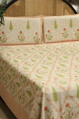 Spread : Handblock Jute Bedspread