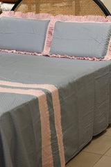 Bedsheets - Premium designer king bedsheets dd lace