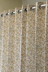 Curtains - Premium kantha print floral opaque curtains prebooking