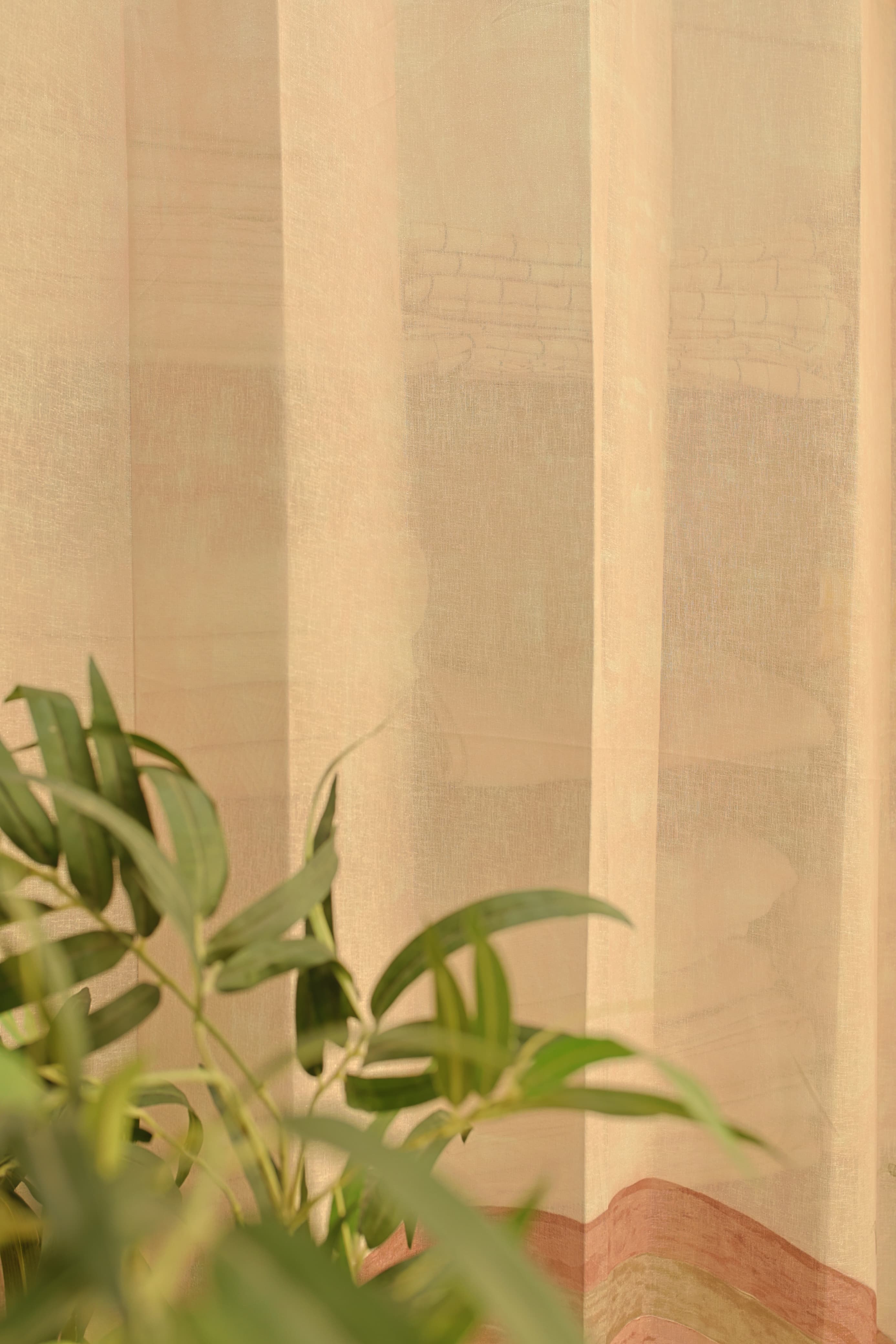 Curtains:Kids printed curtains(sheer and opaque)