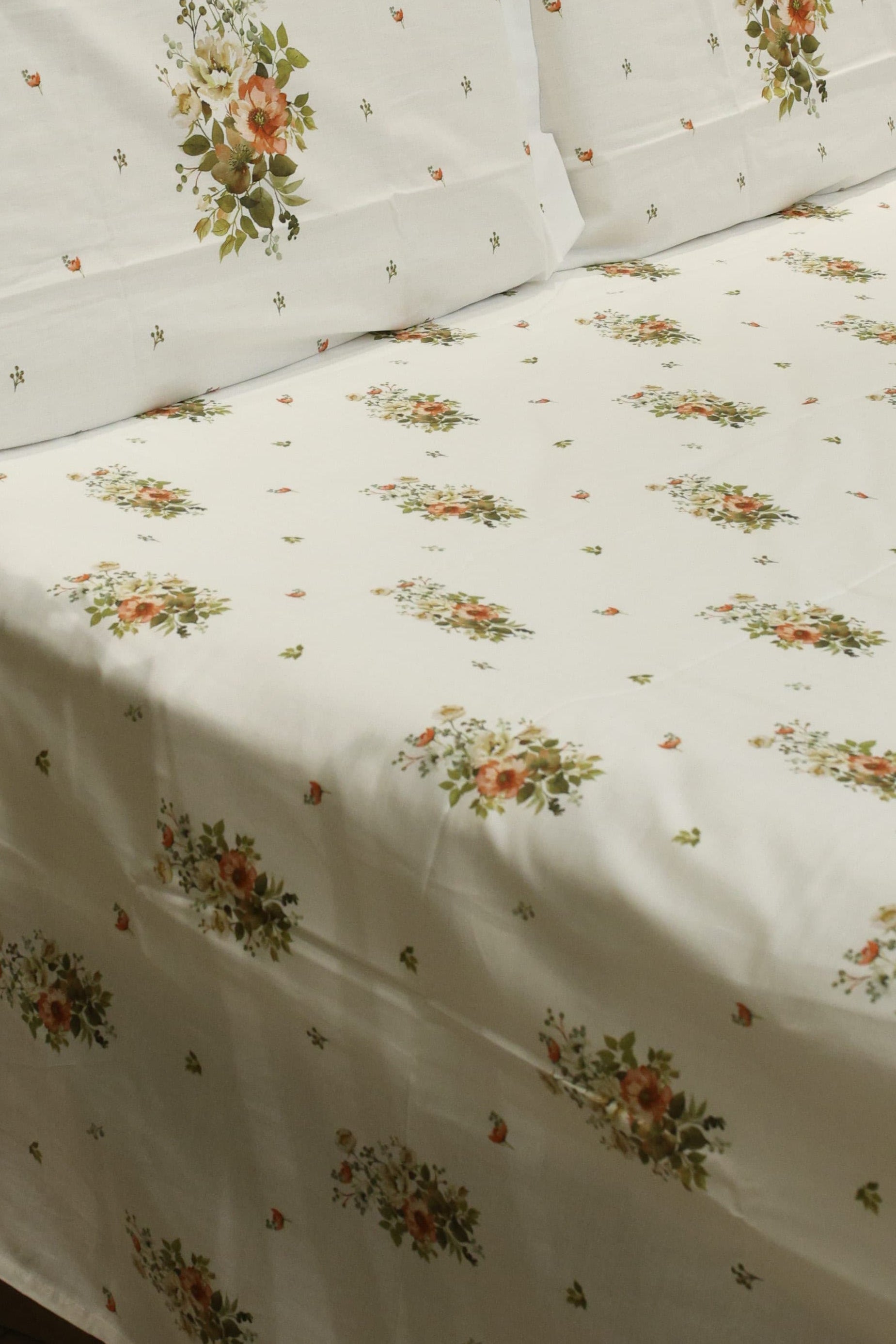Bedsheets - King premium soft cotton bedsheet Digital Print DD   VATIKA