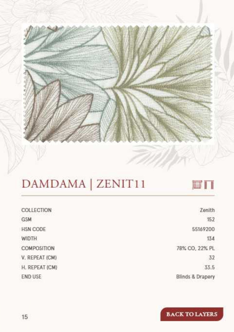 Curtains - Premium Embroidery sheer curtains zenit prebooking
